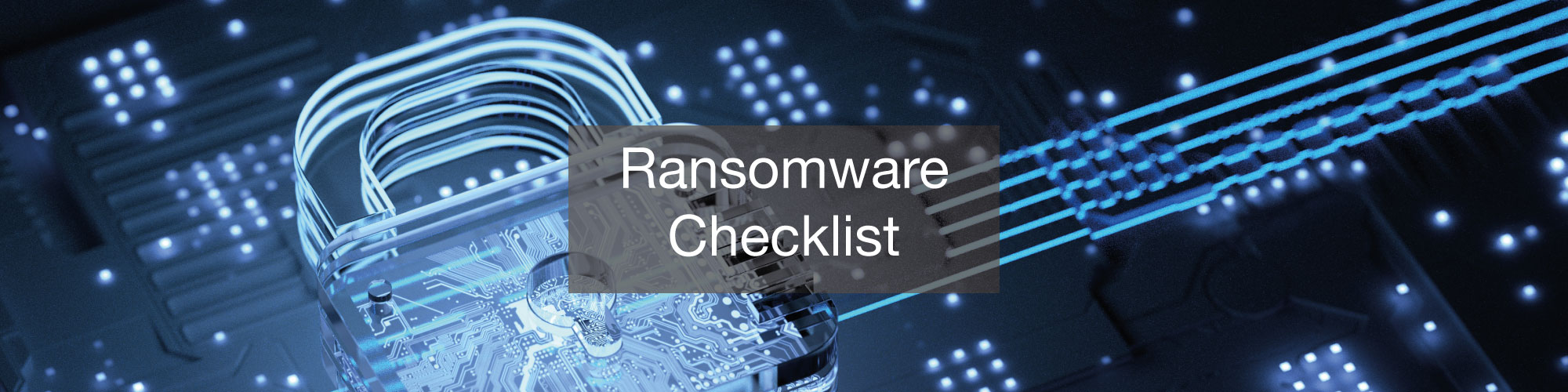 Ransomware-Checklist Ransomware-Checklist